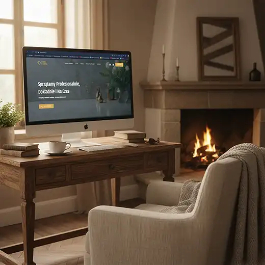 Złota ścierka - projekt strony www oraz logo i brandingu . Konrad Czarnecki